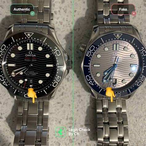 how to spot a fake omega seamaster watch|omega seamaster watch valve.